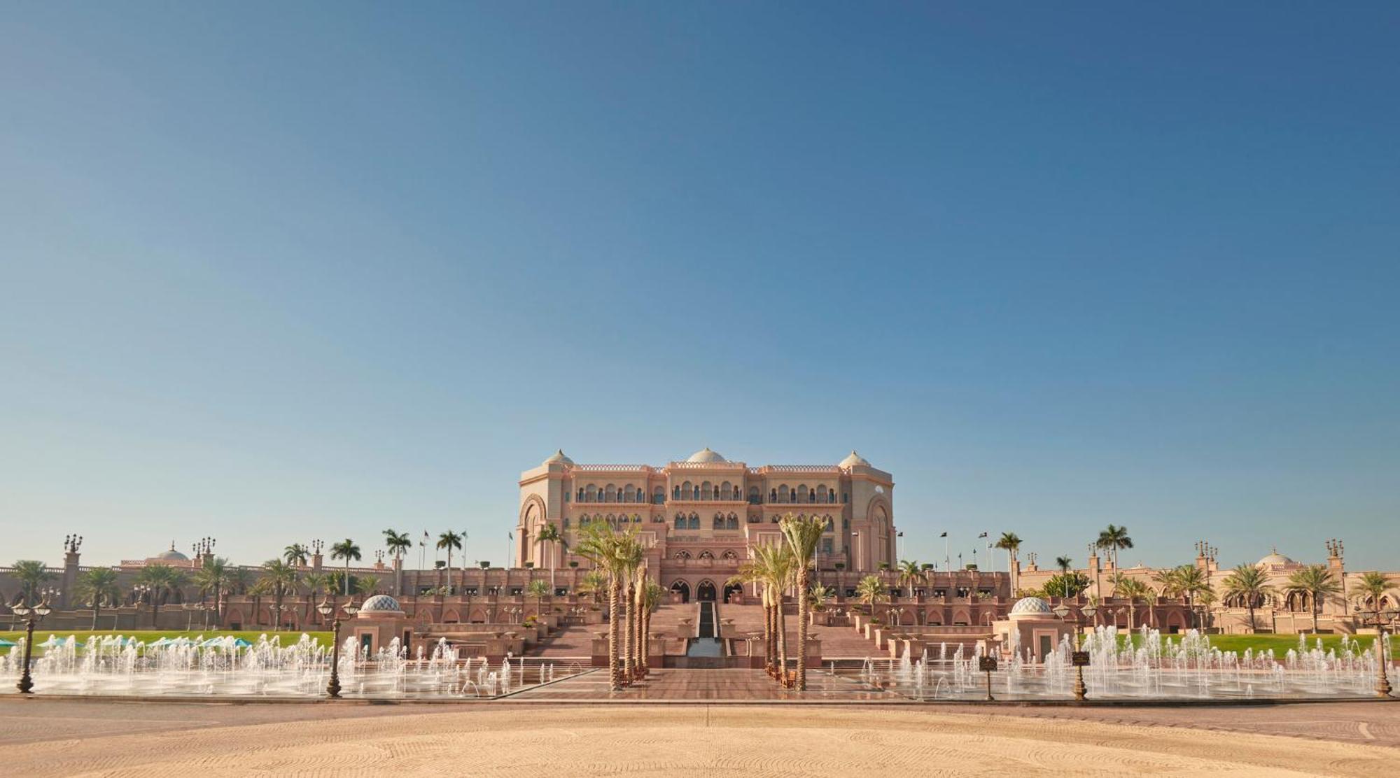 Emirates Palace Mandarin Oriental, Abú Dhabí Exteriér fotografie The Emirates Palace